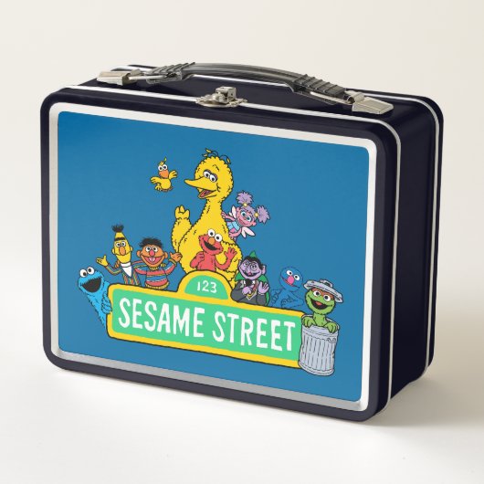 Sesamstraat | Volledige kleur met maten (Voorkant)