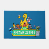 Sesamstraat | Volledige kleur met maten Deurmat (Voorkant)