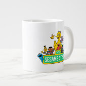 Sesamstraat | Volledige kleur met maten Grote Koffiekop (Voorkant rechts)