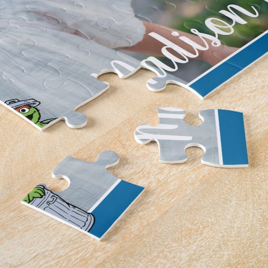 Sesamstraat | Volledige kleur met maten Legpuzzel (Zijkant)