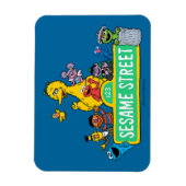 Sesamstraat | Volledige kleur met maten Magneet (Verticaal)