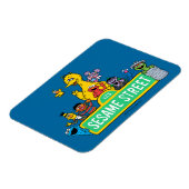 Sesamstraat | Volledige kleur met maten Magneet (Linkerzijde)