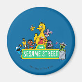 Sesamstraat | Volledige kleur met maten Magneet (Voorkant)