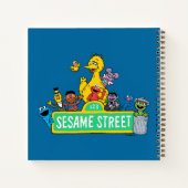 Sesamstraat | Volledige kleur met maten Notitieboek (Achterkant)