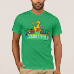 Sesamstraat | Volledige kleur met maten T-shirt<br><div class="desc">Bekijk dit leuke Sesamstraat ontwerp met het Sesamstraat bord logo met de Sesamstraat Vrienden. © 2024 Sesamworkshop. www.sesamestreet.org</div>