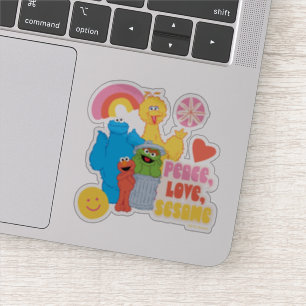 Sesamstraat   Vrede, liefde, Sesame Sticker