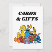 Sesamstraat Vrienden 1e Verjaardag Kaarten & Cadea (Voorkant)