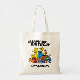 Sesamstraat Vrienden 1e verjaardag Tote Bag