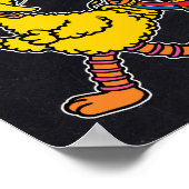 Sesamstraat Vrienden 3e verjaardag van de ballonne Poster (Hoek)