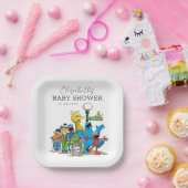 Sesamstraat Vrienden Baby shower Papieren Bordje (Feest)