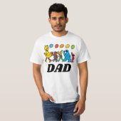 Sesamstraat Vrienden | Birthday-ballonnen - pa T-S T-shirt (Voorkant volledig)