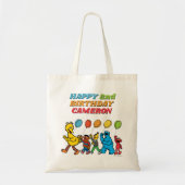 Sesamstraat Vrienden | Birthday-ballonnen Tote Bag (Voorkant)