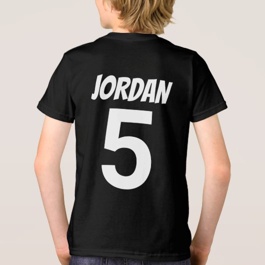 Sesamstraat Vrienden | Birthday Boy - Naam & Leeft Tri-Blend Shirt (Achterkant)