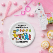 Sesamstraat Vrienden | Borden voor partijballonpap Papieren Bordje (Feest)