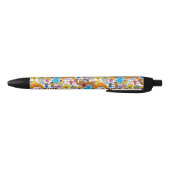 Sesamstraat Vrienden Doodley Pattern Blauwe Inkt Pen (Bodem)