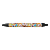 Sesamstraat Vrienden Doodley Pattern Blauwe Inkt Pen (Voorkant)