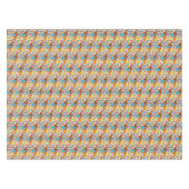 Sesamstraat Vrienden Doodley Pattern Tafelkleed (Voorkant (Horizontaal))