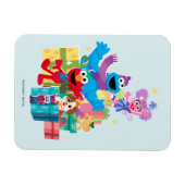 Sesamstraat Vrienden en Cadeaus Magneet (Horizontaal)