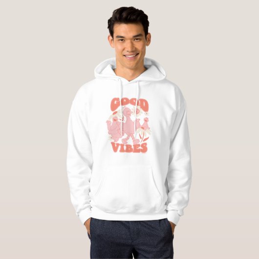 Sesamstraat Vrienden | Good Vibes Hoodie (Voorkant volledig)