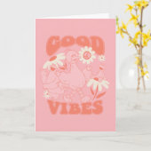Sesamstraat Vrienden | Good Vibes Kaart (Gele Bloem)