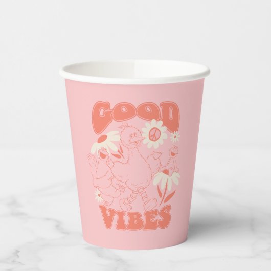 Sesamstraat Vrienden | Good Vibes Papieren Bekers (Links)