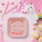 Sesamstraat Vrienden | Good Vibes Papieren Bordje (Feest)