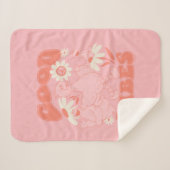 Sesamstraat Vrienden | Good Vibes Sherpa Deken (Voorkant (horizontaal))