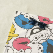 Sesamstraat Vrienden | Grote kop | Jouw namen toev Strandlaken (In situ)