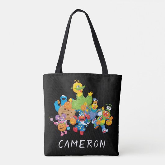 Sesamstraat Vrienden | Halloween Costumes Tote Bag (Achterkant)
