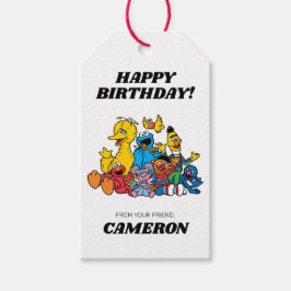 Sesamstraat Vrienden Happy Birthday van Cadeaulabel