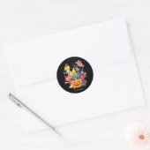 Sesamstraat Vrienden | Happy Halloween Ronde Sticker (Envelop)