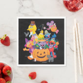 Sesamstraat Vrienden | Happy Halloween Servet (Insitu)