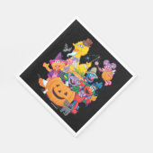 Sesamstraat Vrienden | Happy Halloween Servet (Hoek)