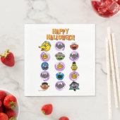 Sesamstraat Vrienden - Happy Halloween! Servetten (Insitu)