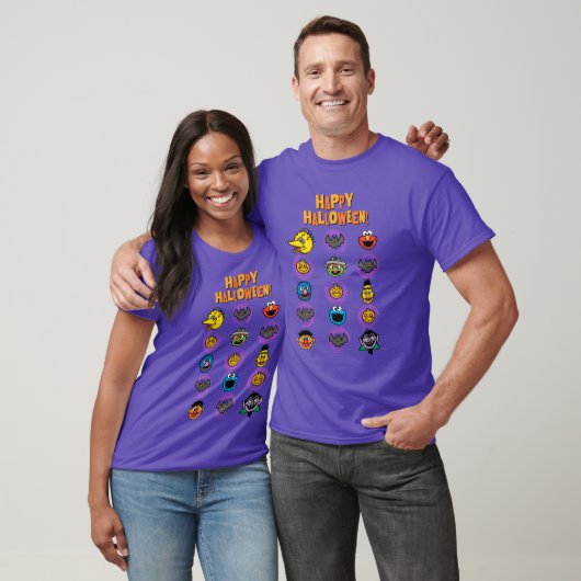 Sesamstraat Vrienden - Happy Halloween! T-shirt (Unisex)