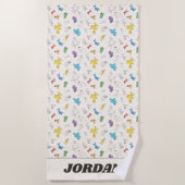 Sesamstraat Vrienden | Jouw namen toevoegen Strandlaken (Voorkant)