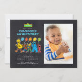 Sesamstraat Vrienden | Kalkboardborden op de vogel Kaart (Voorkant)