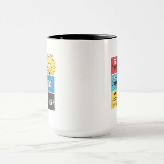 Sesamstraat Vrienden | Kleurblokken Mok (Midden)