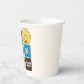 Sesamstraat Vrienden | Kleurblokken Papieren Bekers (Links)