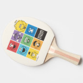 Sesamstraat Vrienden | Kleurblokken Tafeltennisbatje (Zijkant)