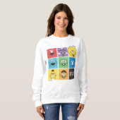 Sesamstraat Vrienden | Kleurblokken Trui (Voorkant volledig)