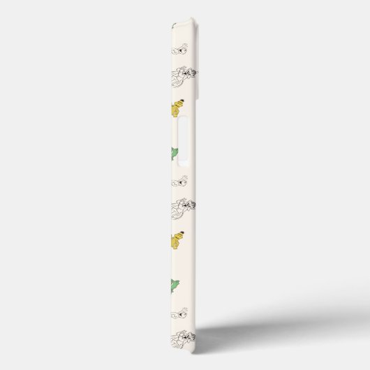 Sesamstraat Vrienden | Kleurrijk  patroon Case-Mate iPhone Case (Achterkant / Rechts)