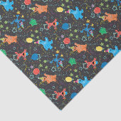 Sesamstraat Vrienden Krijtbord Regenboog Tissuepapier (Detail)