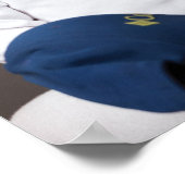 Sesamstraat Vrienden Luchtballons Birthday Poster (Hoek)