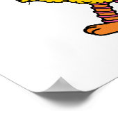 Sesamstraat Vrienden Luchtballons Birthday Poster (Hoek)