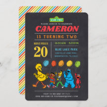 Sesamstraat Vrienden | Maandag in Chalkboard Ballo