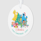 Sesamstraat Vrienden | Mijn eerste kerstfoto Ornament (voorkant)