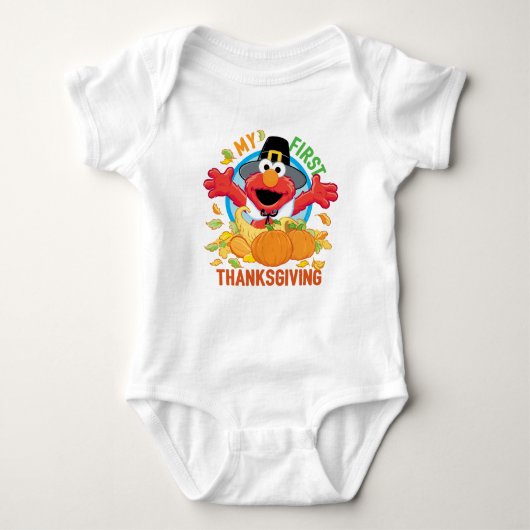 Sesamstraat Vrienden | Mijn eerste Thanksgiving Romper (Voorkant)