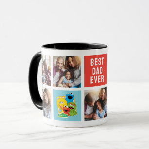 Sesamstraat Vrienden Papa Fotocollage Mok