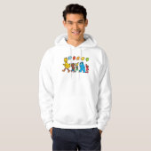 Sesamstraat Vrienden | Partijballonnen Hoodie (Voorkant volledig)